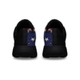 thumbnail image 4 of Samoyed Dog Lover American flag US Shoes Sneakers Black Size 9.5, 4 of 7