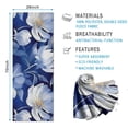 thumbnail image 2 of Pioneer Flower Floral Print Pattern Hot Yoga Mat Towel Non Slip for Hot Yoga - Quick-Drying Yoga Mat Cover with 4 Corner Pockets with Travel Bag - Hot Yoga Towel Non Slip 74"x26", 2 of 6