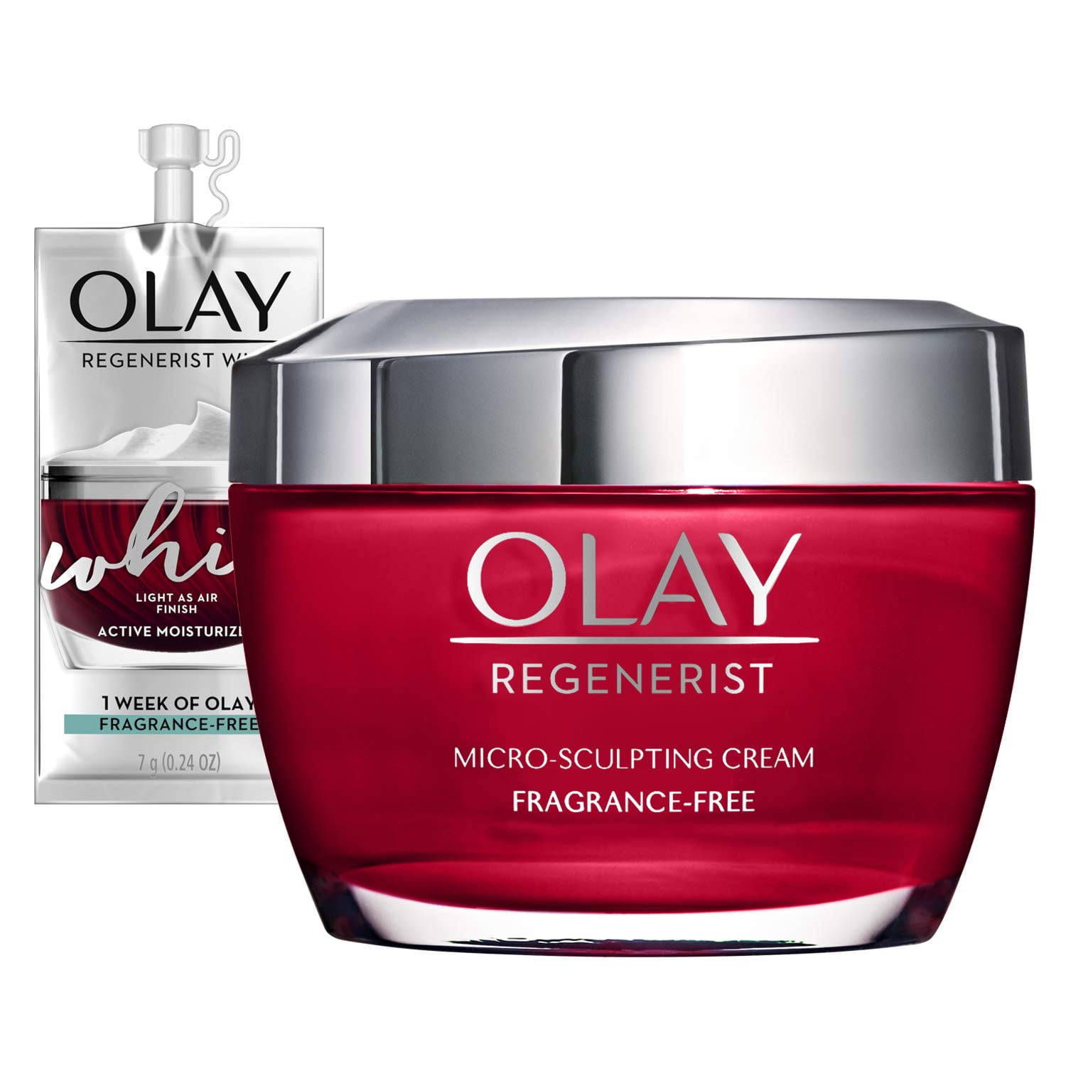 Olay Regenerist Micro-Sculpting Cream Face Moisturizer With Hyaluronic ...