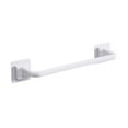 thumbnail image 1 of Lefu Self-Adhesive Towel Rod Storage Rack, Towel Bar Stick on Wall Bath Towel Holder Rail Rack,White S, 1 of 7