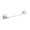 White S, variant on White Black Towel Rack Towel Rod Towel Holder Wall Track Rack Self-adhesive Wall Mounted Bathroom Kitchen Rust Proof Household