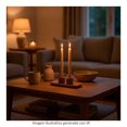 thumbnail image 4 of Vela Decorativa Home Trends 30.5 cm sin Aroma Beige, 4 of 4
