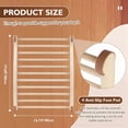 thumbnail image 5 of Sauna Backrest Sauna Wooden Comfortable S-Shape Design Sauna Chair - Sauna Accessories for Any or Infrared Sauna, 5 of 7