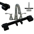 thumbnail image 1 of BotaniNest Universal Faucet Handle Lock For Double Child & Guard With Central Slip Kitchen Bathroom Stopper Flooding, 1 of 5