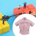 thumbnail image 1 of Camisa de Manga Corta con Botones para Niñas Escala 1/6, Disfraz, Cosplay, Moda Casual para Figuras Femeninas Escala de 12 Pulgadas, Accesorios para, 1 of 8
