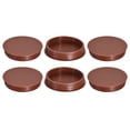 thumbnail image 1 of Unique Bargains 6Pack 50mm/1.97' Plastic Hole Plugs Panel Flush Type Knockout Locking Plugs, Red, 1 of 6