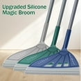 thumbnail image 3 of Silicone Air Broom,Multifunction Magic Broom with Long Handle,Adjustable Rubber Squeegee Broom Sweeping Water,Indoor Broom for Hardwood Floors,Kitchen,Concrete Floor,Bathroom Tile, 3 of 8