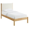 thumbnail image 5 of Olea Twin Platform Bed in Feather Oak, 5 of 10