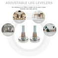 thumbnail image 3 of FUTUREORYY 8Jgo Patas Niveladoras De Para Muebles Con Protección De Fieltro Para Uso En Interiores, 3 of 5