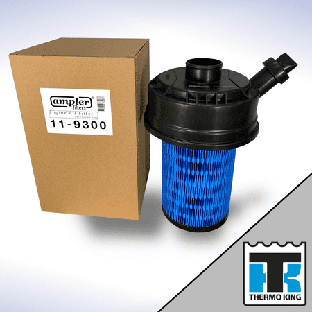 

AMPLER s 11-9300 Air Filter replacement for Thermo King 11-9300 or 119300. Exact Fit for Thermo King SB190 SB210 SB230 SB330