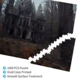 thumbnail image 2 of Rateoe Gloomy Mansion Forest Scene Pattern Wooden Picture Puzzle ,1000 Piece Jigsaw Puzzle ,Family Fun Puzzle, Home Décor Puzzle, Gift Puzzle(Horizontal style), 2 of 9