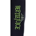 thumbnail image 3 of Beetlejuice Women's Show Movie Logo Sleep Jogger Pajama Pants, 3 of 5