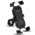 thumbnail image 1 of Bike Phone Holder Mount with Stainless Steel Clamp Arms Anti Shake and Stable 360° Rotation Auto Stretch/Lock Mount Bike Phone Holder Bicycle Phone Mount for Bicycle, Stroller, Scooter, 1 of 7