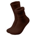 thumbnail image 2 of SYMOID Mens Fuzzy Crew Socks Fleece Lined Thermal Warm Winter Socks for Cold Weather, 2 of 5
