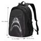 thumbnail image 5 of Fotbe Black And White Shark Mochila con Estampado y Puerto USB para Hombre y Mujer, Mochila Antirrobo, Mochila de Viaje, Mochila Escolar, Mochila Universitaria, 5 of 7