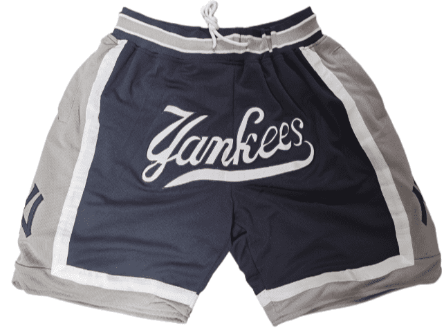 yankees just don shorts