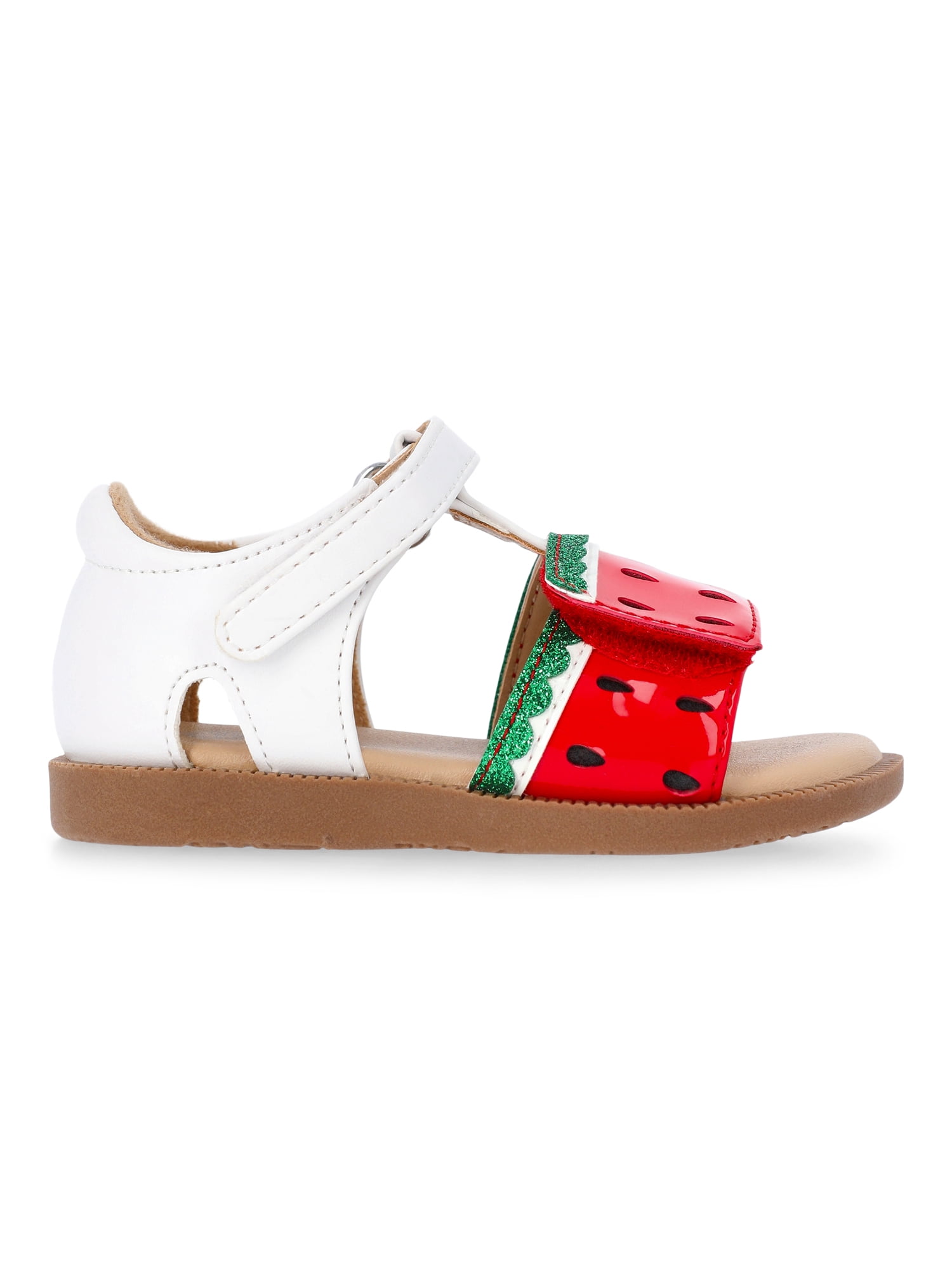 Wonder Nation Baby and Toddler Girls Fruit Sandals