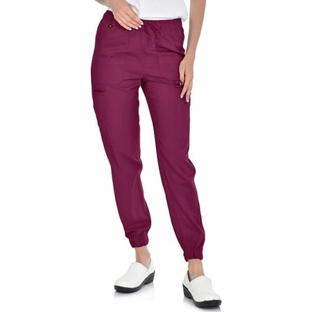 

Marilyn Monroe Detailed Stretch Eight Pocket Colorful Scrub Joggers
