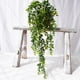 thumbnail image 5 of Toystoory Plantas artificiales Vine Fake Leaf Wall Hanging Plastic Faux Simulation Rattan Leaves Ivy Home Wedding Garland Party Decoración, 5 of 6