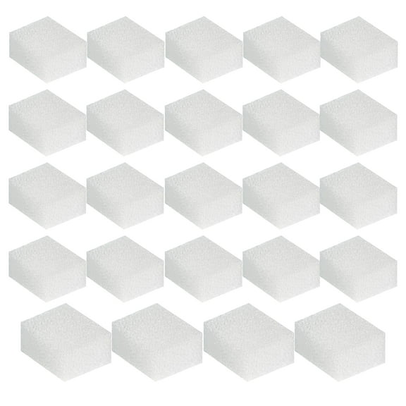 Delapan 24 Replacement Pre-Filter Sponges Fit for Clover LED Light Pet Cat Water Fountain Dog Water Bowl Dispenser