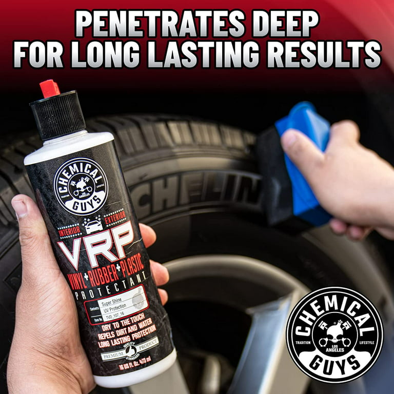 Chemical Guys PMWTVD10750 VRP Shine and Protectant Wipes Mega 50 Pack, For  Vinyl, Rubber and Plastic Non-Greasy Dry-to-the-Touch Long Lasting Super