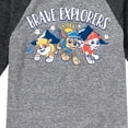 thumbnail image 3 of Paw Patrol - Brave Explorers - Toddler And Youth Raglan Graphic T-Shirt, 3 of 6