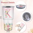 thumbnail image 4 of You Got This Tumbler - Inspirational Gifts for Women, Monogrammed Gifts for Women, Motivational Encouragement Job Promotion Congratulations Gifts for Women-30 oz Stainless Steel Tumbler with Initial K, 4 of 6