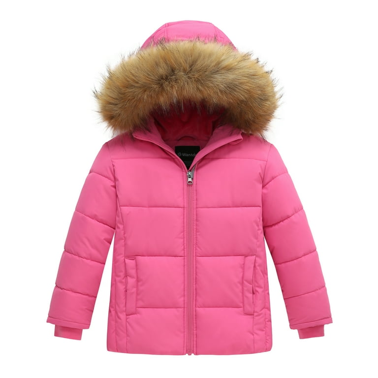 Girls pink hotsell winter jacket