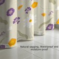 thumbnail image 5 of 72x72 Inch Fabric Shower Curtain Waterproof Polyester, Daisy Floral Print, 5 of 6