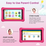 2024 Tablet for Kids, Android 12 Kids Tablets 7 inch, 4+32GB ROM(1TB Expand)