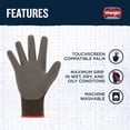 thumbnail image 3 of Wrangler Men’s Comfort Grip Work Gloves – Large, Touchscreen Compatible Glove, Breathable, Durable Grip, 3 of 8