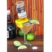 CoronaRita Yellow Drink Clips - For Slanted Margarita Glasses - Pack of 4