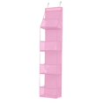 thumbnail image 1 of Hyasfey Storage Hanging Bag Organizer Strong Load-Bearing Large Capacity Simple Installation Multipurpose Storage Holder with Metal Hooks, 1 of 8