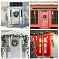 thumbnail image 3 of Becaristey 2pack/lot Snowman And Santa Claus Outdoor Hanging Decoration Easy To Clean And Store Lightweight 1Set, 3 of 6