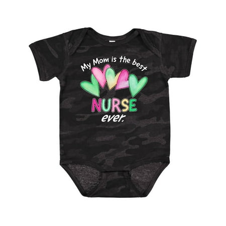 

Inktastic My Mom is the Best Nurse Ever Gift Baby Boy or Baby Girl Bodysuit