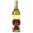 thumbnail image 1 of ""Caroline'S Treasures Bb6131Literk Huevos De Pascua Dachshund Chocolate Botella De Vino Aislante Para Bebidas Abrazadera 750 Ml Multicolor"", 1 of 1