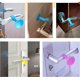 thumbnail image 2 of 5 Pack Rubber Door stoppers Door Handle Buffer Silicone Adhesive Door Stop for Protect WallsWhite+Blue+Green+Red+Orange, 2 of 4