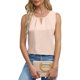 thumbnail image 2 of UVN Camisetas sin Mangas de Verano para Mujer, Blusas de Trabajo Elegantes sin Mangas con Cuello Redondo, Camisas Fluidas Casuales, 2 of 8