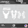 thumbnail image 4 of Kalair GFX Graphics Kit for Yamaha YZ85 (2022-2023) Vintage Series, 4 of 5