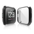 thumbnail image 2 of [2-PACK] SuperGuardZ Case [Black] For Fitbit Versa, Clear TPU Shockproof Protective Saver Shield Guard Armor, 2 of 8