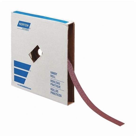Norton Abrasives Abrasive Roll,150 ft. L,Very Fine,Red 66261136186