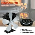thumbnail image 1 of Fridja Fireplace Fan For Wood Stove,5 Blades, Environmentally Friendly And Efficient, 1 of 2