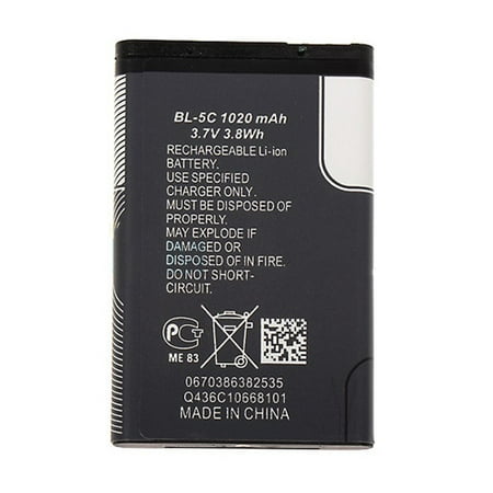 Replacement Battery for Nokia BL-5J (Single Pack)