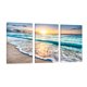 thumbnail image 1 of Cuadro Decorativo Tríptico Vertical Playa Mar Cancún Canvas Revolution Set De 3 Cuadros 30x45 cm, 1 of 5