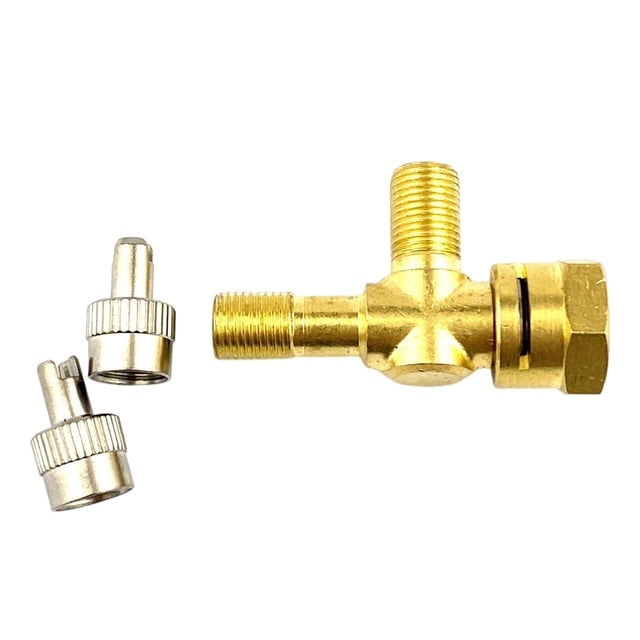 Tire Nozzle Copper Airtight Lightweight Air Protection For Motorcycles