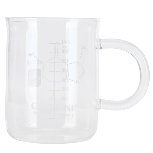 Beaker Mugwith Scale,Beaker Mug Borosilicate Glass Borosilicate Glass Cup Mug Future-Proof Design