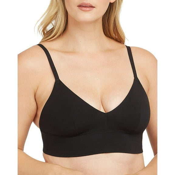 SPANX® womens Bralette, M, Black
