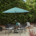 thumbnail image 6 of Pure Garden 9FT Outdoor Vented Patio Umbrella with Crank (Dusty Green), 6 of 7