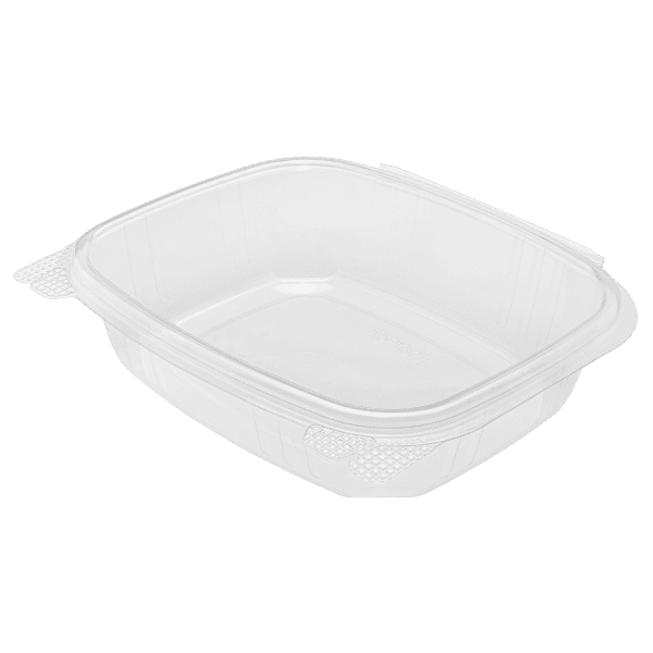 Karat 24oz PET Plastic Hinged Deli Container 200 ct