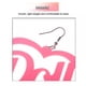 thumbnail image 3 of Pendientes colgantes grandes de acrílico de moda para mujer, joyería de fiesta de hip hop, regalo Rosado, 3 of 9